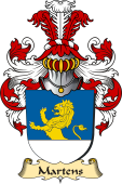 v.23 Coat of Family Arms from Germany for Martens