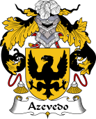Portuguese Coat of Arms for Azevedo
