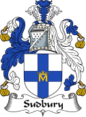 English Coat of Arms for the family Sudbury