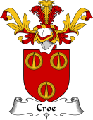 Coat of Arms from Scotland for Croe or Crowe