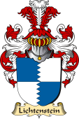 v.23 Coat of Family Arms from Germany for Lichtenstein