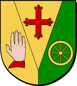 Spanish Family Shield for Obregon