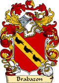 English or Welsh Family Coat of Arms (v.23) for Brabazon