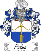 Araldica Italiana Coat of arms used by the Italian family Palma