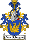 Dutch Coat of Arms for Van Schagen