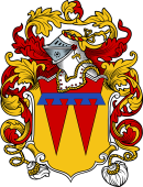 English or Welsh Coat of Arms for Hinchley (Ref Berry)