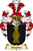 v.23 Coat of Family Arms from Germany for Seutter