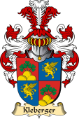 v.23 Coat of Family Arms from Germany for Kleberger