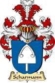 v.23 Coat of Family Arms from Germany for Scharmann