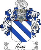 Araldica Italiana Coat of arms used by the Italian family Nano