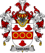 Irish Family Coat of Arms (v.25b) Tankard