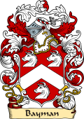 English or Welsh Family Coat of Arms (v.23) for Bayman