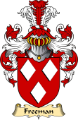 English Coat of Arms (v.23) for the family Freeman