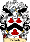 English or Welsh Family Coat of Arms (v.23) for Pollard