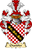 English Coat of Arms (v.23) for the family Chandler