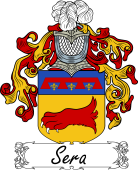 Araldica Italiana Coat of arms used by the Italian family Sera