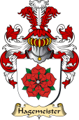 v.23 Coat of Family Arms from Germany for Hagemeister