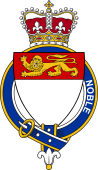 British Garter Coat of Arms for Noble (England)