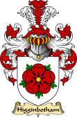 English Coat of Arms (v.23) for the family Higginbotham