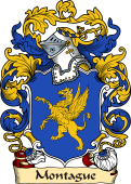 English or Welsh Family Coat of Arms (v.23) for Montague