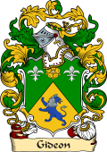 English or Welsh Family Coat of Arms (v.23) for Gideon (Spalding, Lincoln)