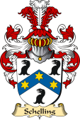 v.23 Coat of Family Arms from Germany for Schelling