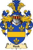 English Coat of Arms (v.23) for the family Hook (e)