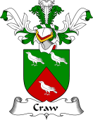 Coat of Arms from Scotland for Craw or Crow