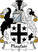 English Coat of Arms for the family Playfair