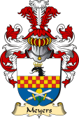 v.23 Coat of Family Arms from Germany for Meyers