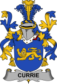 Irish Coat of Arms for Currie or O'Currie