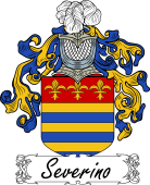 Araldica Italiana Coat of arms used by the Italian family Severino