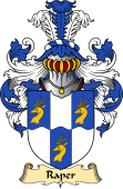 English Coat of Arms (v.23) for the family Raper