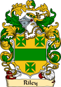 English or Welsh Family Coat of Arms (v.23) for Riley (Lancashire and Lincolnshire)