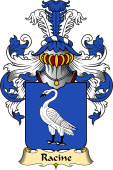 French Family Coat of Arms (v.23) for Racine
