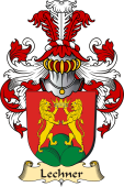 v.23 Coat of Family Arms from Germany for Lechner