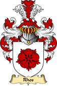 Welsh Family Coat of Arms (v.23) for Rhos (lord of Hywel)