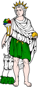 Gods and Goddesses Clipart image: Helios