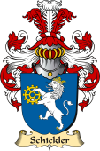 v.23 Coat of Family Arms from Germany for Schickler