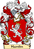 English or Welsh Family Coat of Arms (v.23) for Hamlin (Leicestershire)