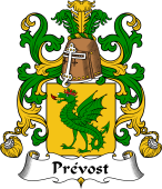 Coat of Arms from France for Prévost I
