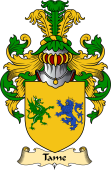 English Coat of Arms (v.23) for the family Tame