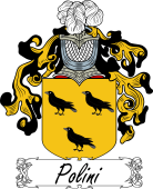 Araldica Italiana Coat of arms used by the Italian family Polini