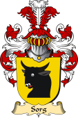 v.23 Coat of Family Arms from Germany for Sorg