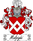 Araldica Italiana Coat of arms used by the Italian family Malpighi