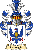 Scottish Family Coat of Arms (v.23) for Carnegie