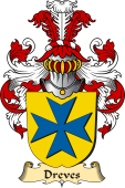 v.23 Coat of Family Arms from Germany for Dreves