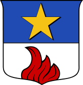 Italian Family Shield for Isnardi