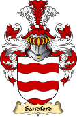 Welsh Family Coat of Arms (v.23) for Sandford (of Glamorgan)