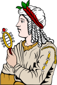 Gods and Goddesses Clipart image: Isis Profile
